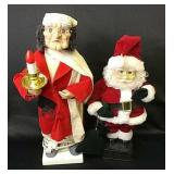 Ebenezer Scrooge And Santa Décor