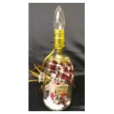 Christmas Mason Jar Lamp