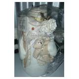 3- Stuffed Snowman Décor Pieces