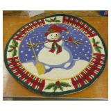Christmas Rug, 30" Diameter