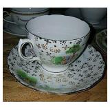 4- Teacups And Saucers