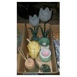 Jam Jar, Bell Flower Candle Holders