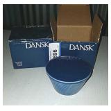 Dansk Cream & Sugar Set With Boxes