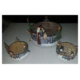 Christmas Candle Holders