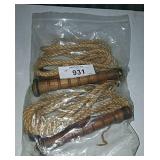 Wood Handled Rope Jump Ropes