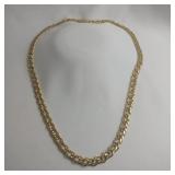 Large Link Gold-colored Chain, 30"
