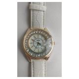 White Banded Watch