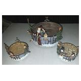 Christmas Candle Holders