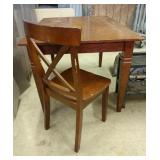 Wood Dining Table With Chair