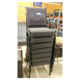 7- Stacking Padded Chairs