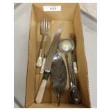 Mother Of Pearl Handled Flatware