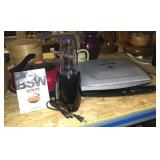 Large George Foreman Grill, Blender, Stovetop