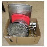 Covered Pyrex Dish, Assorted Kitchen Dishes