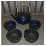 Japan-made Teapot And 4 Cups