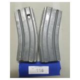 Qty.2- Colt .223 Magazines
