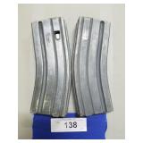Qty.2- .223 Cal. Magazines