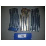 Qty.3- .223 Cal. Magazines