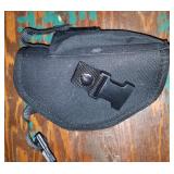 Soft Belt Holster With Magazine Pouch