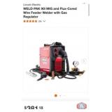 1 pcs; Lincoln Electric WELD-PAK 90i MIG and