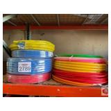 7 pcs; assorted tubing and home flex