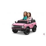kid trax bronco pink ( damaged box )