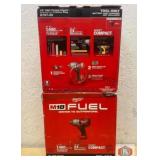 New 2 pcs; Milwaukee M18 1/2" High Torque Impact