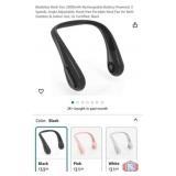 New 25 pcs; Bladeless Neck Fan, 5000mAh