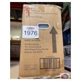 1 box; Hampton Bay Windsor Brown Wicker Outdoor