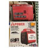 2 pcs; A-iPower 1500-Watt Recoil Start Gasoline