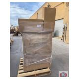 4 pcs; assorted cabinets