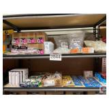 assorted half clamps, Keystone replacement bulbs,