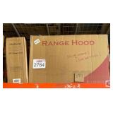 3 pcs; assorted range hoods