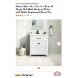 1 pcs; Home Decorators Collection Hanna 30 in. W