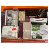 7 pcs; assorted wall lantern, Wesley park, light