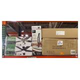 5 pcs; assorted Hunter ceiling fans, shark, upper