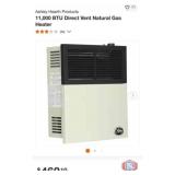1 pcs; Ashley Hearth Products 11,000 BTU Direct
