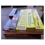 5 pcs; assorted RYOBI and black and decker tools