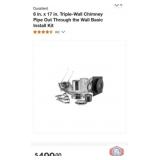 New 1 pcs; DuraVent 6 in. x 17 in. Triple-Wall