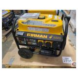 1 pcs; Firman Generators Gas Powered 4550-3650W