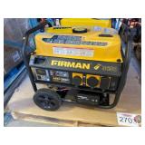 1 pcs; Firman Generators Gas Powered 4550-3650W