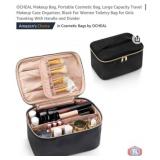New 50 pcs; OCHEAL Makeup Bag, Portable Cosmetic