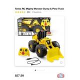 New 10 pcs; Tonka RC Mighty Monster Dump & Plow