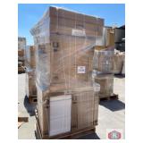 8 pcs; assorted kitchen cabinets