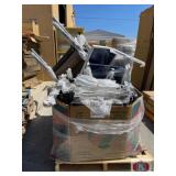 assorted patio furniture; approx. 12 pcs mix