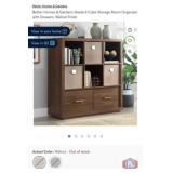 4 pcs; Better Homes & Gardens Steele 6 Cube