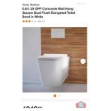 2 pcs; Swiss Madison 0.8/1.28 GPF Concorde Wall