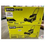 2 pcs; RYOBI lawnmowers tool only