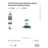 1 pcs; VICTORY Electrostatic Backpack Sprayer: