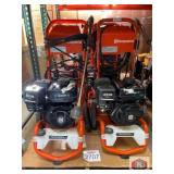 4 pcs; Husqvarna 3,200 PSI 2.5 GPM Gas Pressure