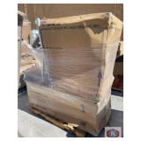 2 boxes and 1 chair; Hayton wicker 3 pcs high